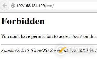 Centos實(shí)現(xiàn)svn本地認(rèn)證apache認(rèn)證