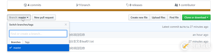 idea環(huán)境下分支操作相關(guān)命令是什么