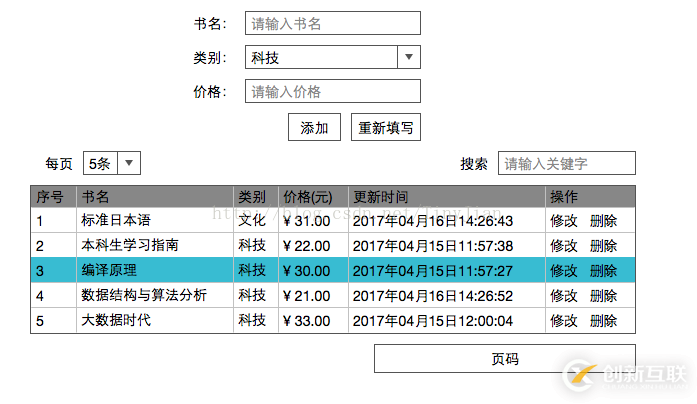 Vue.js仿Metronic高級表格（一）靜態(tài)設(shè)計