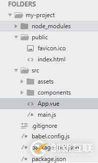 vue項(xiàng)目目錄及主要文件的初步分析