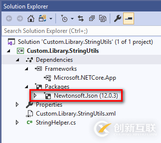 .NET Core中怎么創(chuàng)建和使用NuGet包