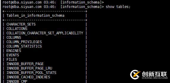 mysql 8.0 四個(gè)默認(rèn)數(shù)據(jù)庫(kù)