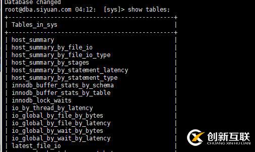 mysql 8.0 四個(gè)默認(rèn)數(shù)據(jù)庫(kù)