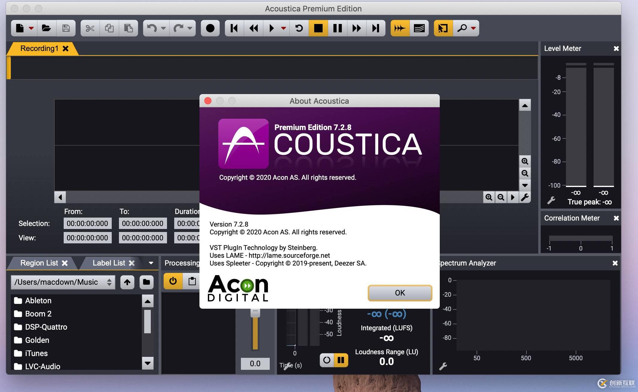 Acoustica Premium Edition for mac有什么用