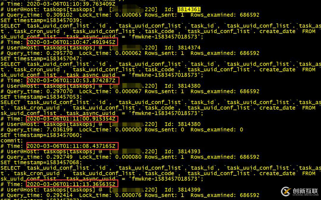 MySQL慢日志優(yōu)化的案例分析過程