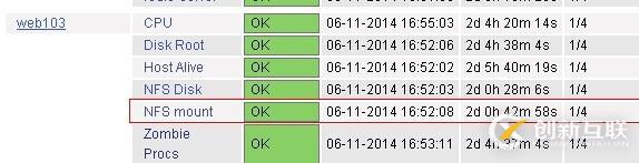 nagios 監(jiān)控NFS