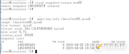 7、kvm虛擬機快照備份