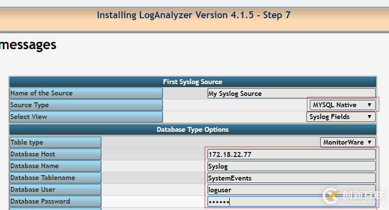 實(shí)現(xiàn)基于MySQL管理rsyslog日志