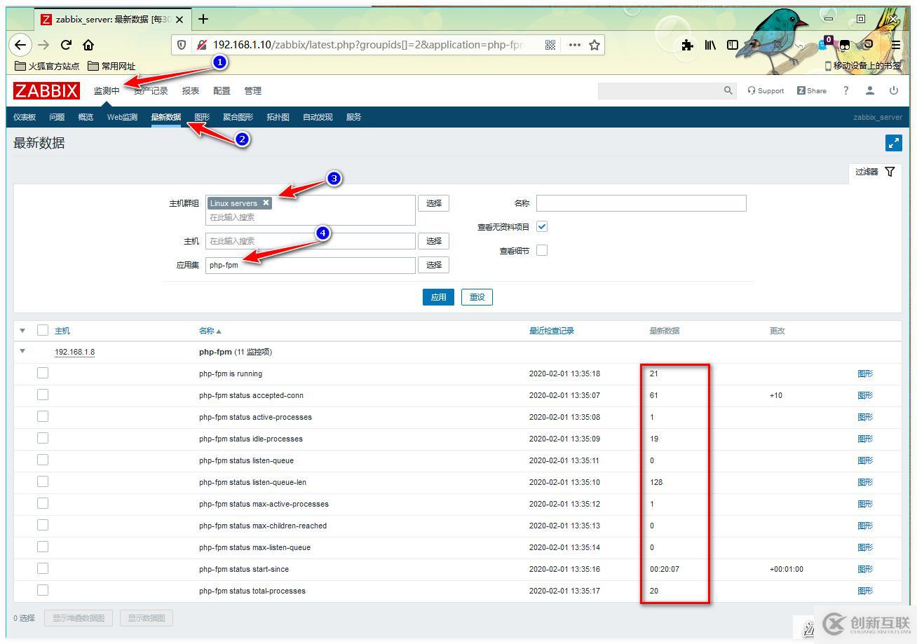 Zabbix監(jiān)控PHP-FPM、Tomcat、Redis應(yīng)用