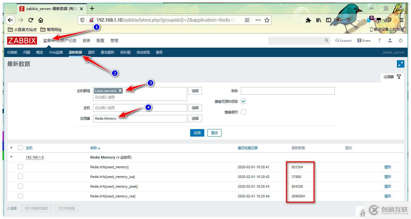 Zabbix監(jiān)控PHP-FPM、Tomcat、Redis應(yīng)用