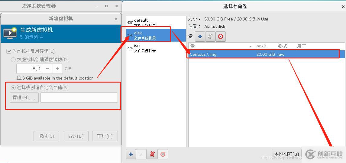 使用GFS集群部署KVM虛擬化平臺