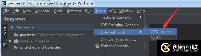 PyCharm+QTDesigner+PyUIC怎么用