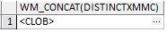 Oracle函數(shù)之單列合并函數(shù)WM_CONCAT問題記錄