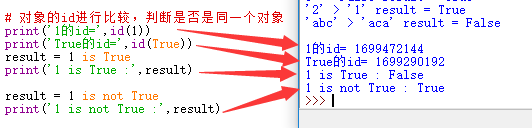 python中比較運算符的示例分析