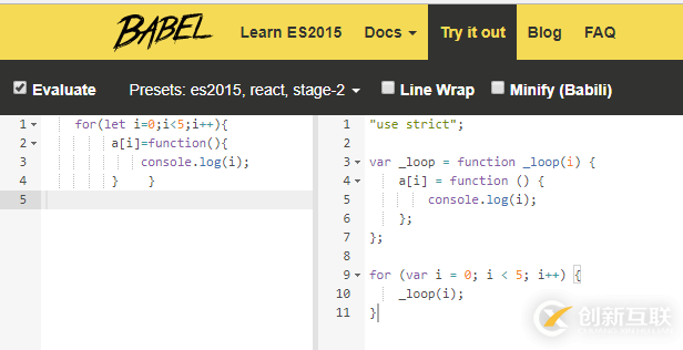 ES6中如何使用let聲明變量以及l(fā)et loop機制