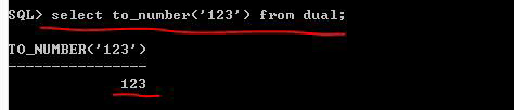 Oracle系列：（9）三大類型轉換