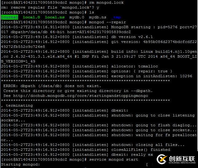 CentOS安裝MongoDB后無法啟動服務(wù)的解決辦法