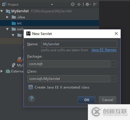 怎么在idea中創(chuàng)建servlet