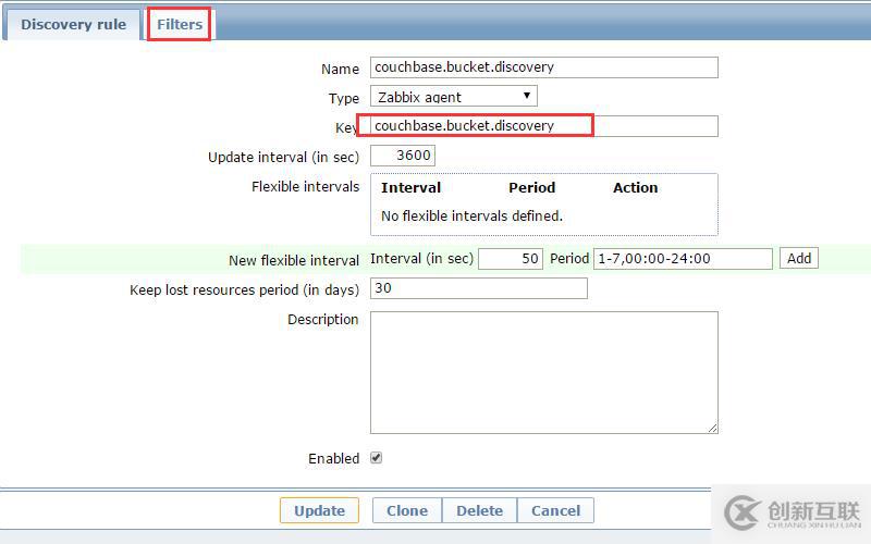 演示 zabbix LLD(Low-Level Discov