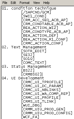 SAP GUI里的收藏夾事務(wù)碼管理工具怎么用