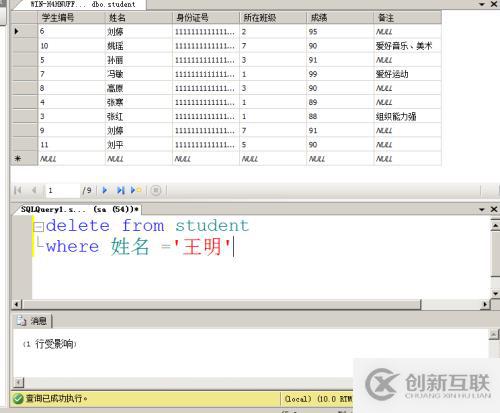 2 數(shù)據(jù)庫和表的管理 步驟