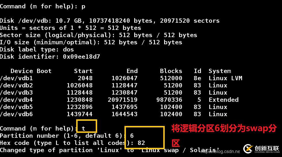 linux系統(tǒng)進(jìn)行磁盤管理