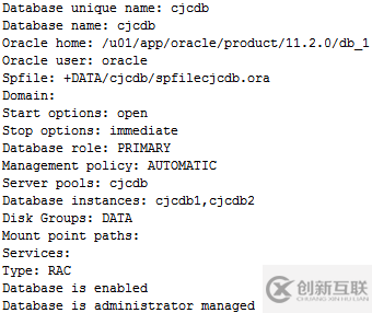 Oracle RAC實(shí)施方案詳細(xì)說明-安裝后的檢查06