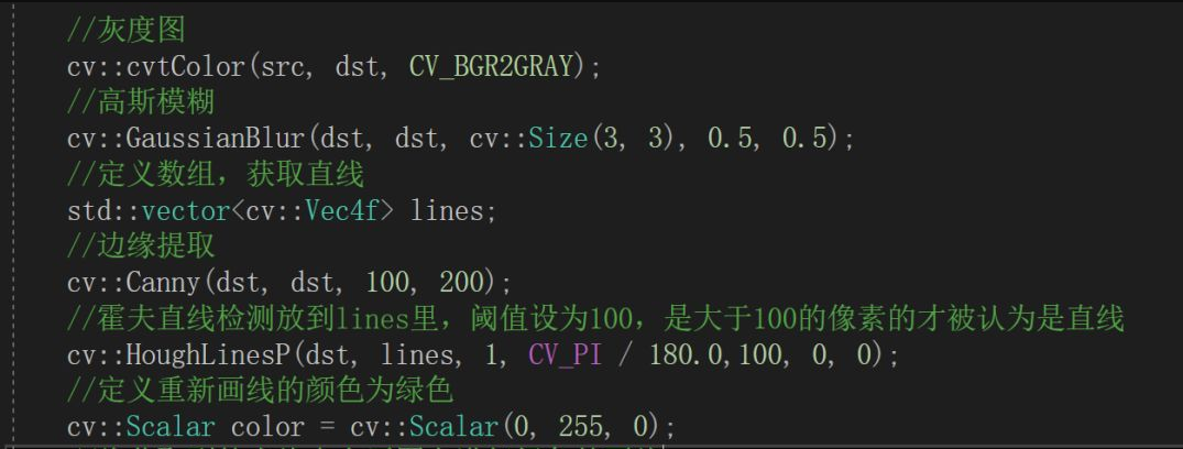 C++中怎么利用OpenCV實(shí)現(xiàn)直線檢測