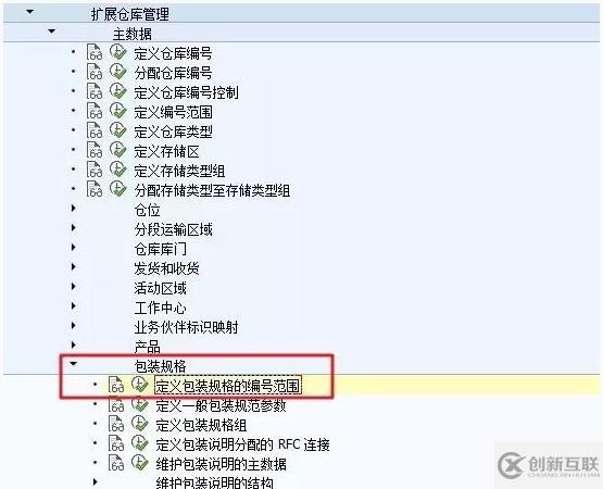 SAP EWM - 包裝主數(shù)據(jù) - 包裝明細(xì) -2