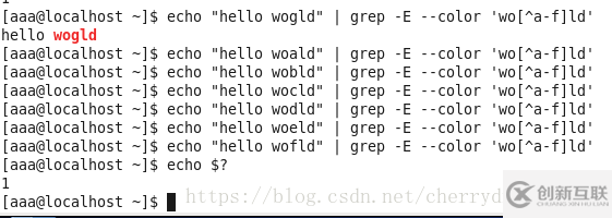 如何操作linux 正則表達式grep