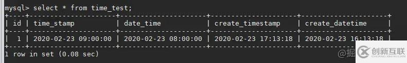 mysql的timestamp存在的時(shí)區(qū)問(wèn)題怎么解決