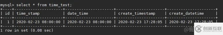 mysql的timestamp存在的時(shí)區(qū)問(wèn)題怎么解決