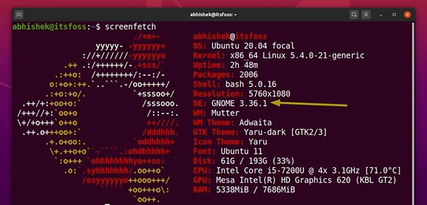 Linux中怎么找出你所使用的桌面環(huán)境