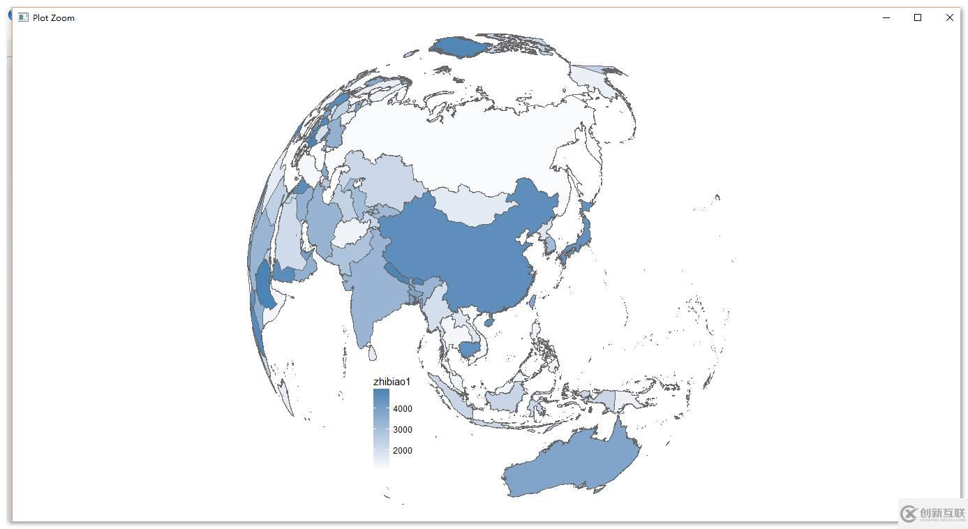 R語言數(shù)據(jù)地圖中的全球填色地圖是怎樣的