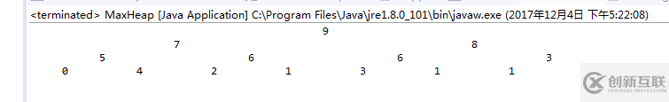 Java語言如何實現(xiàn)二叉堆的打印