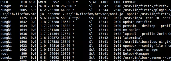 Linux下的分析進(jìn)程命令PS怎么用