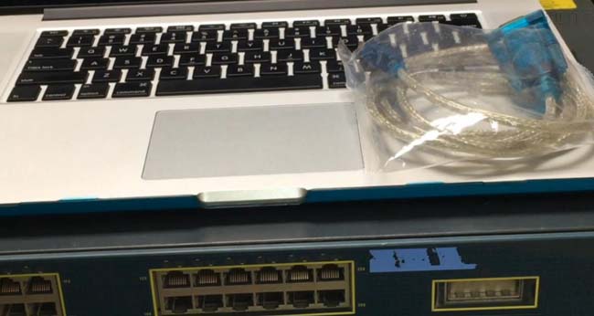 用MacBook對交換機進行初始化配置