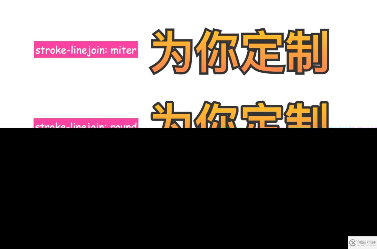 CSS和SVG如何給文字添加漸變、描邊、投影效果