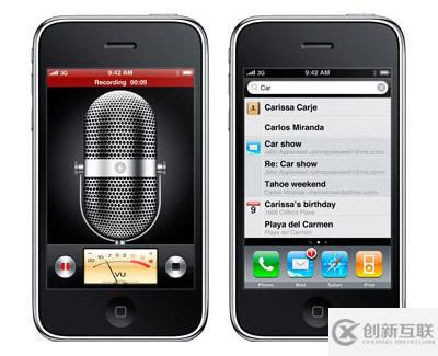 iOS 3開始注重功能的示例分析