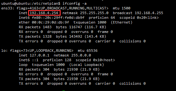 Ubuntu 18.04 Server 設(shè)置靜態(tài)IP 的方法