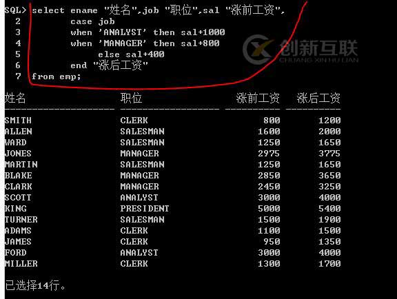 Oracle系列：（11）通用函數(shù)和條件判斷函數(shù)