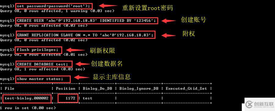 mysql主從配置詳細步驟（測試成功）