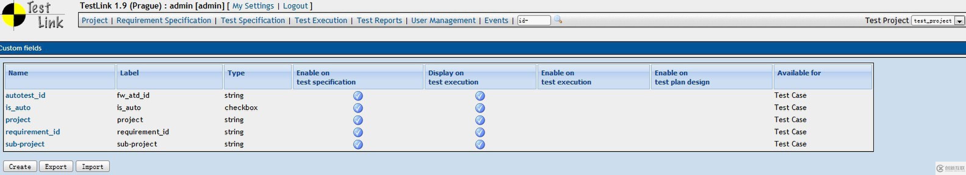 testlink根據(jù)需求定制