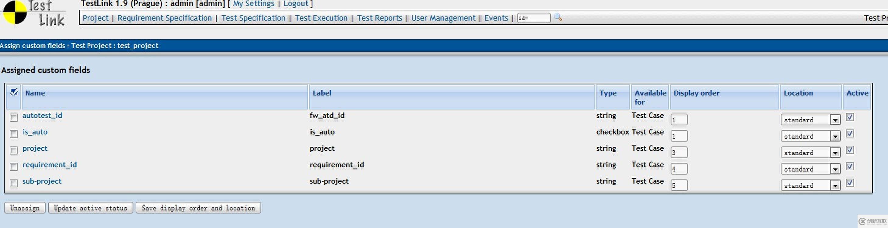 testlink根據(jù)需求定制