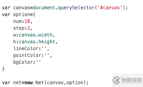 如何從線條藝術(shù)到DIY實(shí)現(xiàn)一個(gè)網(wǎng)狀體Net的js庫