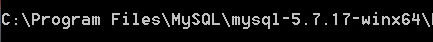 MySql 5.7.17壓縮包免安裝的示例分析