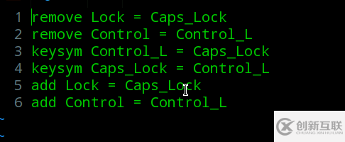 linux系統(tǒng)中ctrl和capslock鍵如何互換