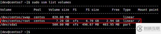 在CentOS/RHEL7上如何借助系統(tǒng)存儲管理器管理LVM卷