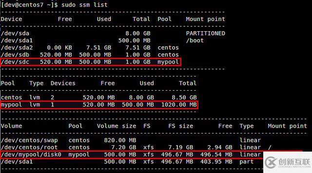 在CentOS/RHEL7上如何借助系統(tǒng)存儲管理器管理LVM卷