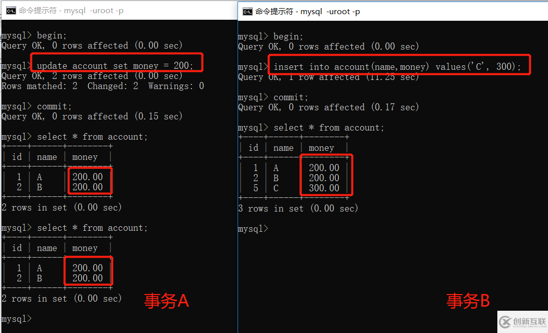 怎么在mysql中實現(xiàn)事務(wù)的隔離級別